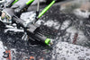 Gmade Crawler R1 Rock Buggy & GS01 Sawback Aluminum Hex Adapter(12mmx7mm) - 4Pcs Set Green