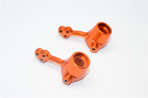 Gmade Crawler R1 Rock Buggy Aluminum Front Knuckle Arm - 1Pr Orange