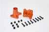 Gmade Crawler R1 Rock Buggy Aluminum Straight Axle Adapter - 2Pcs Set Orange