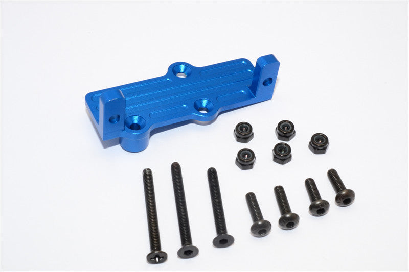 Gmade Crawler R1 Rock Buggy Aluminum Servo Mount - 1Pc Set Blue