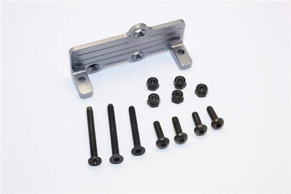 Gmade Crawler R1 Rock Buggy Aluminum Servo Mount - 1Pc Set Gray Silver