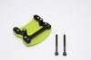 Gmade Crawler R1 Rock Buggy Aluminum + Plastic Front/Rear Skid Plate Mount - 1 Set Black