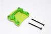 Gmade Crawler R1 Rock Buggy Aluminum + Plastic Front/Rear Skid Plate Mount - 1 Set Green