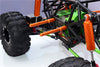 Gmade Crawler R1 Rock Buggy Aluminum Front + Rear Body Post With Clips - 1 Set Orange