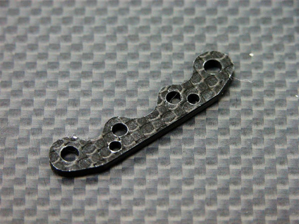 Kyosho Mini Inferno Graphite Front Arm Plate For Rear Gear Box - 1Pc Black