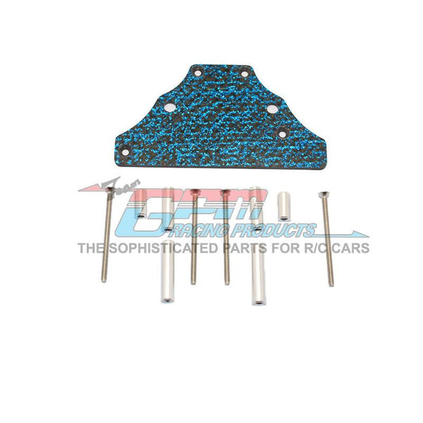 Axial Yeti Jr. SCORE Trophy Truck (AX90052) Graphite Plate For Modified Electronic Setting - 1Pc Set Blue