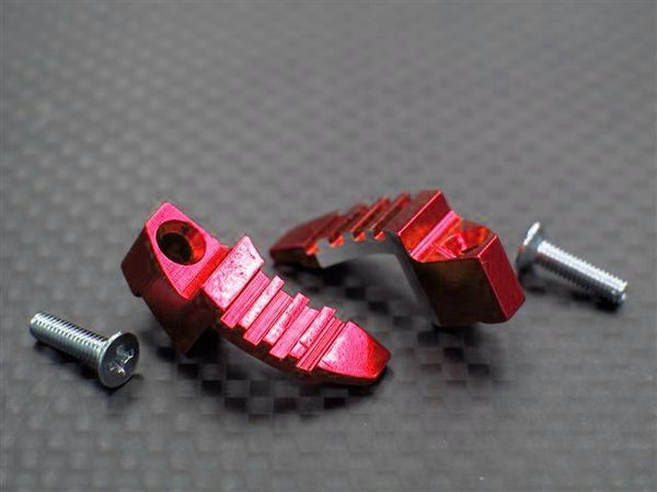 Motor Heat Sink Use For End Bell With Screws (Shape-A) New Design - 1Pr Set Red