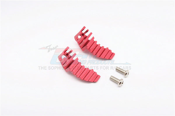 Motor Heat Sink Use For End Bell With Screws (Shape-B) New Design - 1Pr Set Red