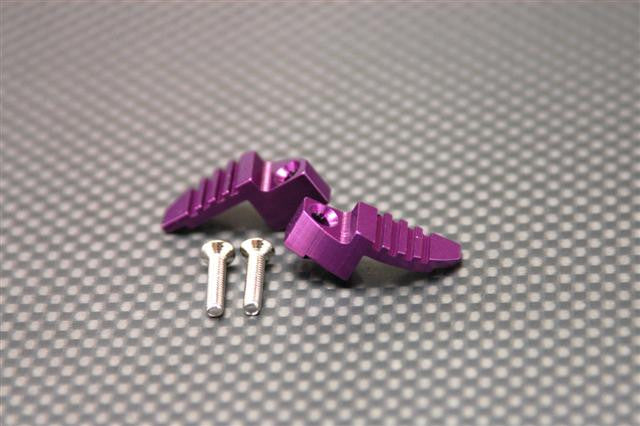 Heat Sink For End Bell With Screws - 1Pr Set Purple