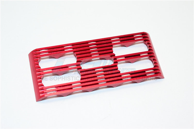 5Cell Aluminum Battery Stopper Plate Heat Sink - 1Pc Red