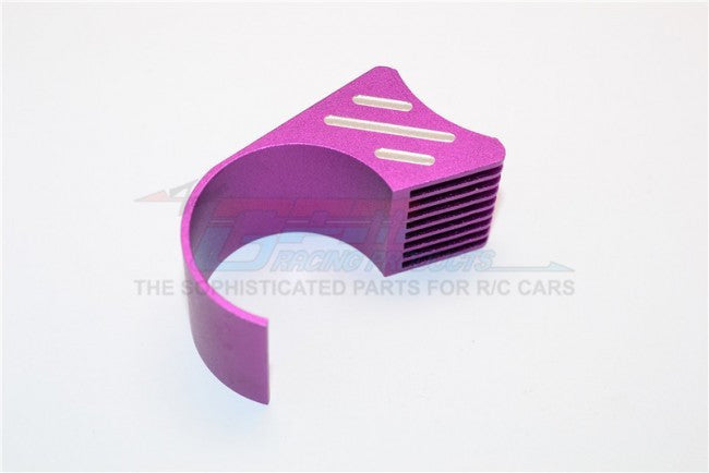 Aluminum 9Fins Motor Heat Sink - 1Pc Purple