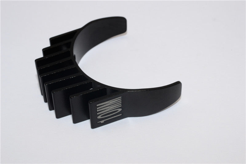 Aluminum Motor Heat Sink Mount 10mm For 1/10 05, 540, 360 Motor - 1Pc Black
