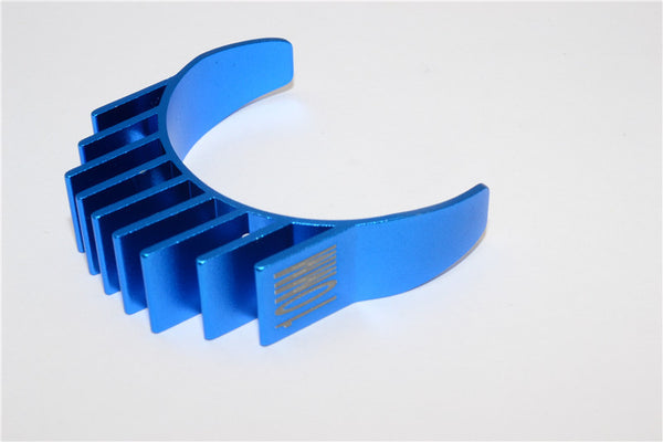 Aluminum Motor Heat Sink Mount 10mm For 1/10 05, 540, 360 Motor - 1Pc Blue