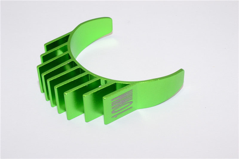 Aluminum Motor Heat Sink Mount 10mm For 1/10 05, 540, 360 Motor - 1Pc Green