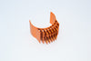 Aluminum Motor Heat Sink Clamp For 540, 550 Motor - 1Pc Gold