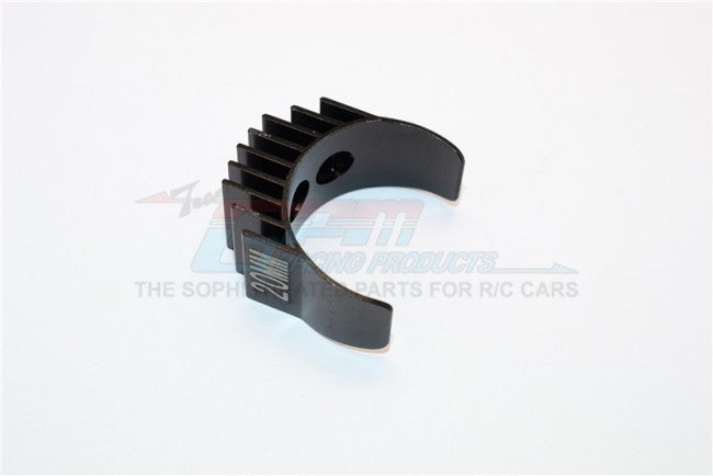 Aluminum Motor Heat Sink Mount 20mm For 1/10 540, 360 Motor - 1Pc Black