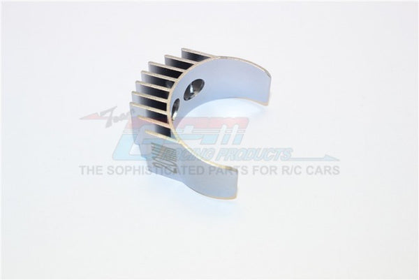 Aluminum Motor Heat Sink Mount 20mm For 1/10 540, 360 Motor - 1Pc Gray Silver