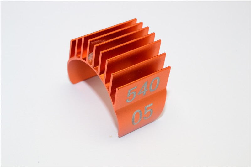 Aluminum Motor Heat Sink Mount 25mm For 1/10 540, 360 Motor - 1Pc Orange