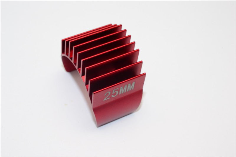 Aluminum Motor Heat Sink Mount 25mm For 1/10 540, 360 Motor - 1Pc Red