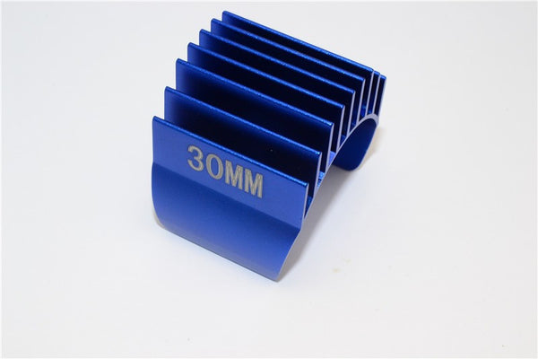 Aluminum Motor Heat Sink Mount 30mm For 1/10 540, 360 Motor - 1Pc Blue