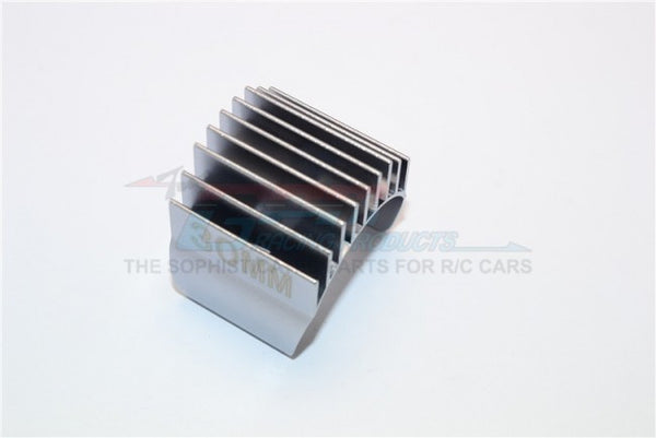 Aluminum Motor Heat Sink Mount 30mm For 1/10 540, 360 Motor - 1Pc Gray Silver