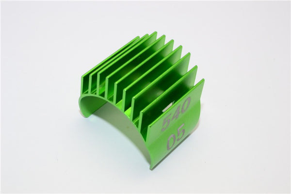 Aluminum Motor Heat Sink Mount 30mm For 1/10 540, 360 Motor - 1Pc Green