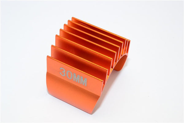 Aluminum Motor Heat Sink Mount 30mm For 1/10 540, 360 Motor - 1Pc Orange