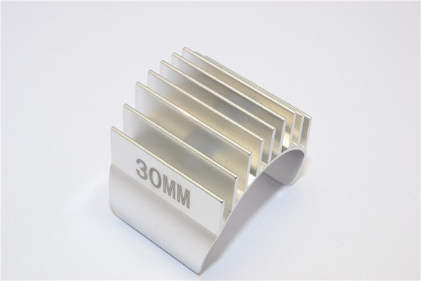 Aluminum Motor Heat Sink Mount 30mm For 1/10 540, 360 Motor - 1Pc Silver