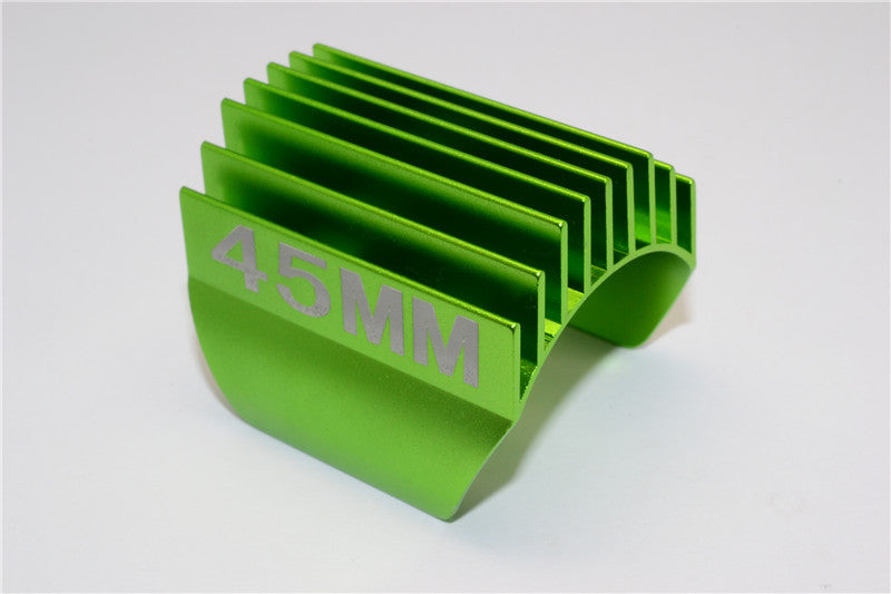 Aluminum Motor Heat Sink Mount 45mm For 1/10 05, 540, 360 Motor - 1Pc Green