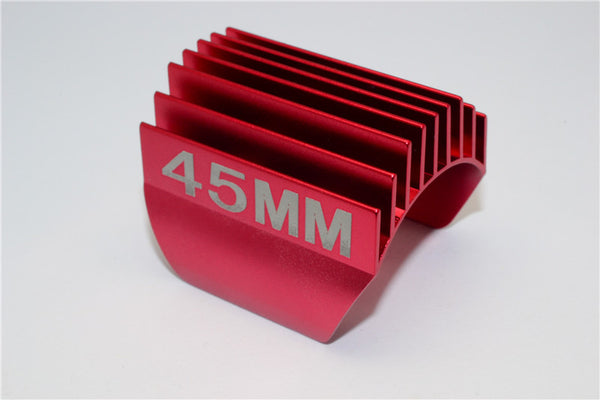 Aluminum Motor Heat Sink Mount 45mm For 1/10 05, 540, 360 Motor - 1Pc Red