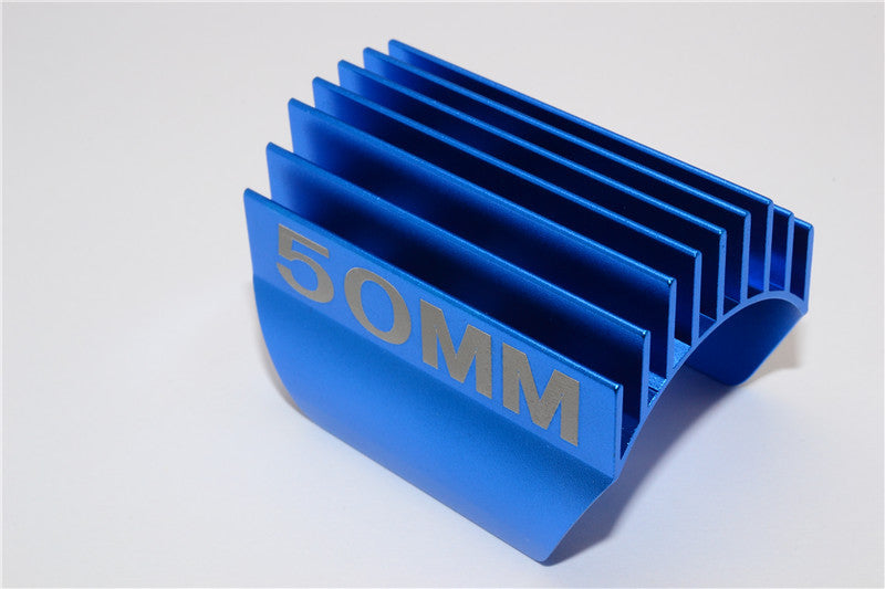 Aluminum Motor Heat Sink Mount 50mm For 1/10 05, 540, 360 Motor- 1Pc Blue