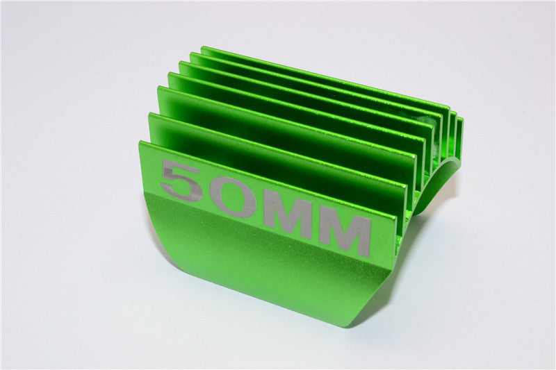 Aluminum Motor Heat Sink Mount 50mm For 1/10 05, 540, 360 Motor- 1Pc Green