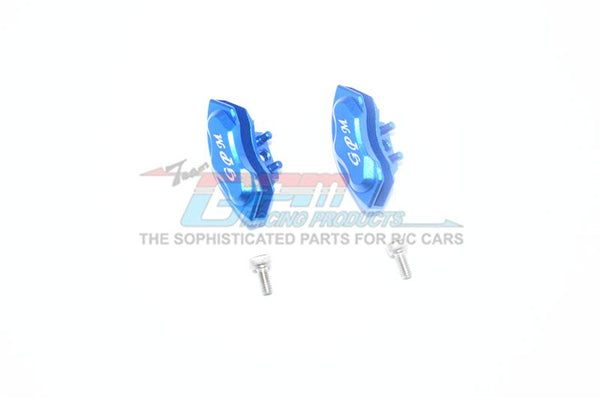 Traxxas Ford GT 4-Tec 2.0 (83056-4) Aluminum Front Or Rear Brake Caliper - 1Pr Set Blue