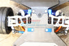 Aluminum Front Lower Suspension Mount For 1/10 Traxxas Ford GT 4-Tec 2.0 83056-4 / 4-Tec 3.0 93054-4 - 1 Set Orange