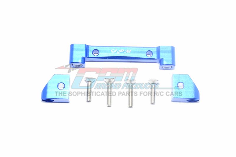 Traxxas Ford GT 4-Tec 2.0 (83056-4) Aluminum Front Lower Suspension Mount - 1 Set Blue