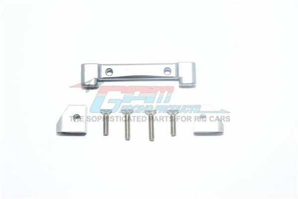Traxxas Ford GT 4-Tec 2.0 (83056-4) Aluminum Front Lower Suspension Mount - 1 Set Gray Silver