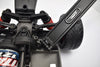 Aluminum Battery Hold-Down Plate For 1/10 Traxxas 4-Tec 3.0 Corvette Stingray 93054-4 - 2Pc Set Orange