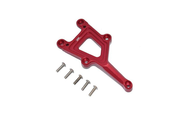 Aluminum Front Top Plate For Traxxas Ford GT 4-Tec 2.0 (83056-4) - 6Pc Set Red