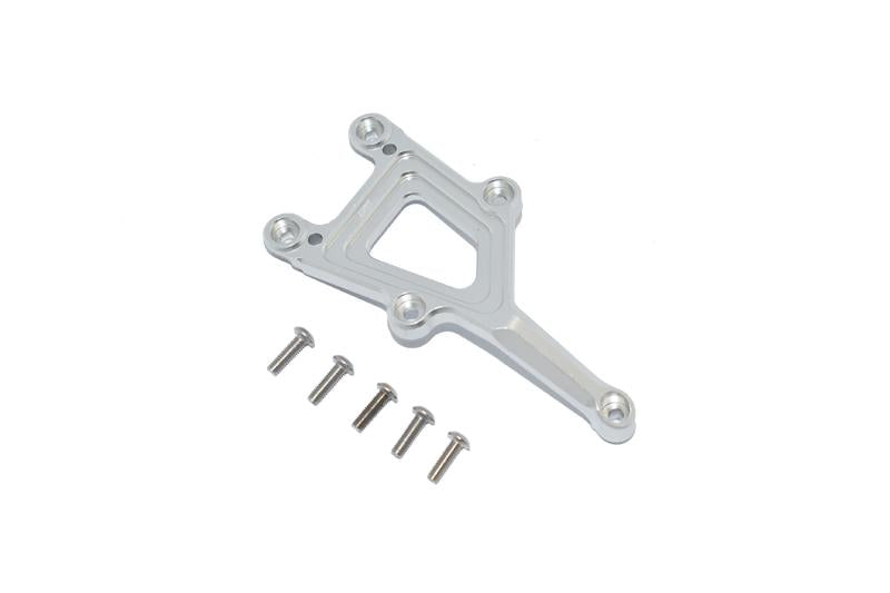 Aluminum Front Top Plate For Traxxas Ford GT 4-Tec 2.0 (83056-4) - 6Pc Set Silver