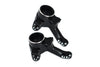 Aluminum Front Knuckle Arm For 1/10 Traxxas Ford GT 4-Tec 2.0 83056-4 / 4-Tec 3.0 93054-4 - 1Pr Set Black