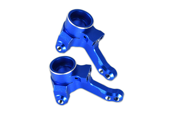Aluminum Front Knuckle Arm For 1/10 Traxxas Ford GT 4-Tec 2.0 83056-4 / 4-Tec 3.0 93054-4 - 1Pr Set Blue