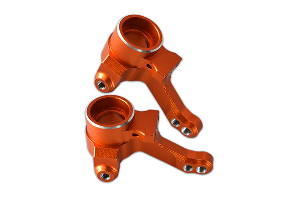 Aluminum Front Knuckle Arm For 1/10 Traxxas Ford GT 4-Tec 2.0 83056-4 / 4-Tec 3.0 93054-4 - 1Pr Set Orange