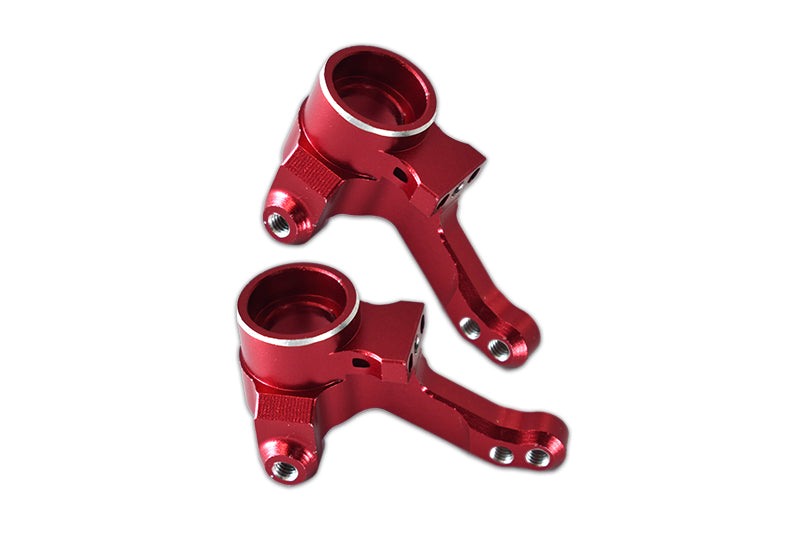 Aluminum Front Knuckle Arm For 1/10 Traxxas Ford GT 4-Tec 2.0 83056-4 / 4-Tec 3.0 93054-4 - 1Pr Set Red