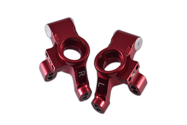 Aluminum Rear Knuckle Arm For 1/10 Traxxas Ford GT 4-Tec 2.0 83056-4 / 4-Tec 3.0 93054-4 - 2Pc Set Red