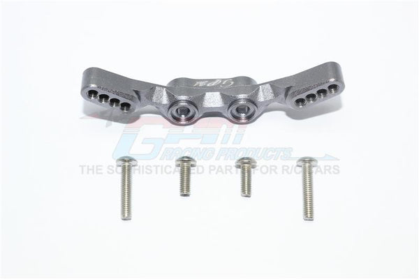 Traxxas Ford GT 4-Tec 2.0 (83056-4) Aluminum Front Shock Tower - 1Pc Set Gray Silver