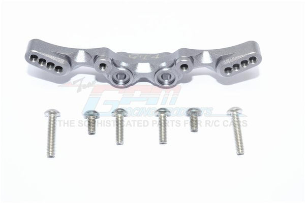 Traxxas Ford GT 4-Tec 2.0 (83056-4) Aluminum Rear Shock Tower - 1Pc Set Gray Silver