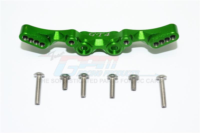 Traxxas Ford GT 4-Tec 2.0 (83056-4) Aluminum Rear Shock Tower - 1Pc Set Green