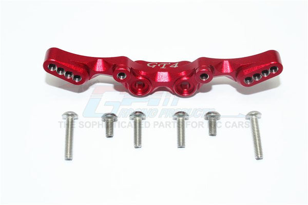 Traxxas Ford GT 4-Tec 2.0 (83056-4) Aluminum Rear Shock Tower - 1Pc Set Red