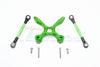 Traxxas Ford GT 4-Tec 2.0 (83056-4) Aluminum Rear Tie Rods With Stabilizer - 3Pc Set Green