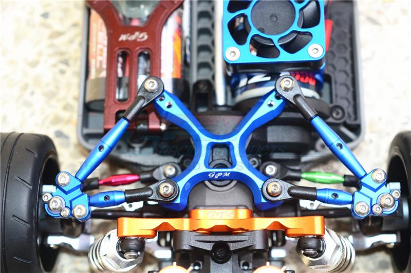 CR (F + R) Green Aluminum A-Arms For Traxxas Slash 4x4, Rustler, Stampede - Cobra Racing CR (F + R) Green Aluminum A-Arms For Traxxas Slash 4x4, Rustler, Stampede - Cobra Racing